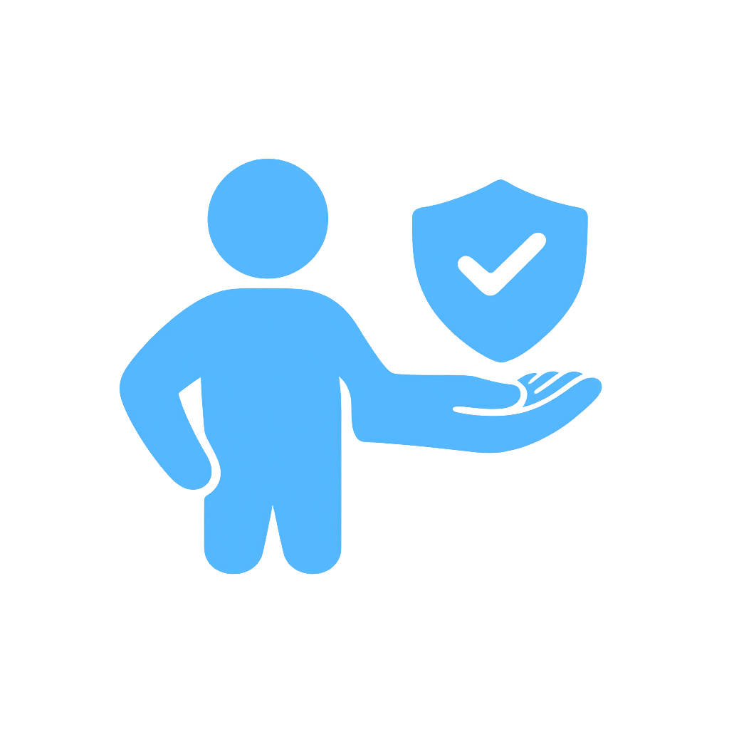 Verantwoordelijkheid icoon